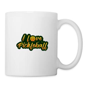 J’adore le pickleball - Mug blanc - blanc - Droite