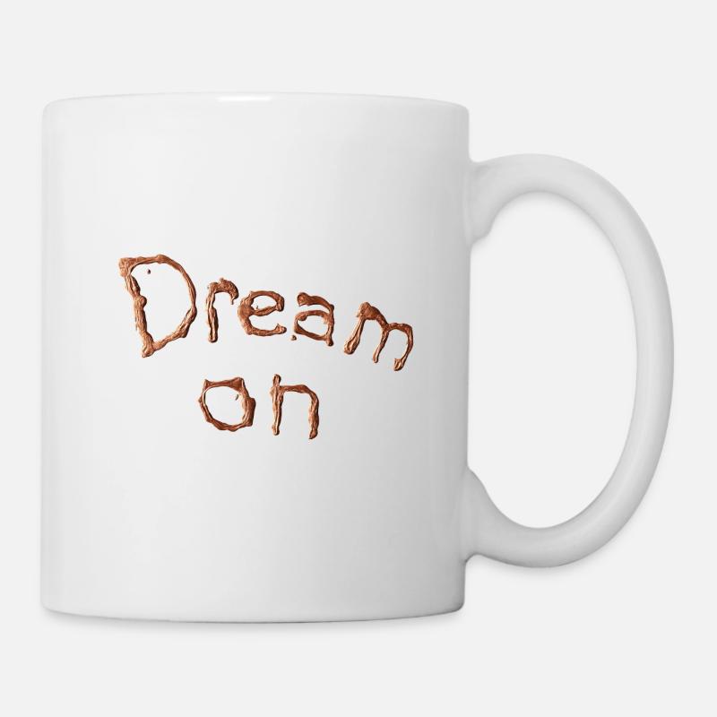 Rêve sur une œuvre en cuivre - Mug blanc - blanc