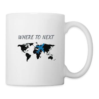 Where to Next Travel Adventures - Mug - white - Right