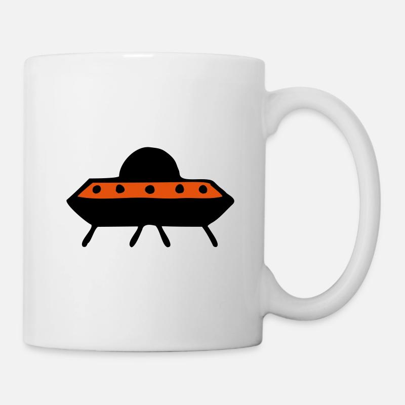 ufo4 - Tasse - Weiß