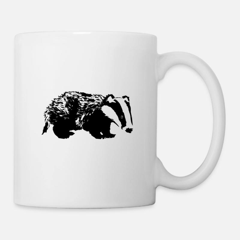 Dachs - Tasse - Weiß