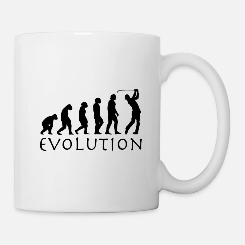 Golf Evolution - Tasse - Weiß