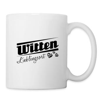 Witten - Lieblingsort mit Stadtnamen - Tasse - Weiß - Rechts