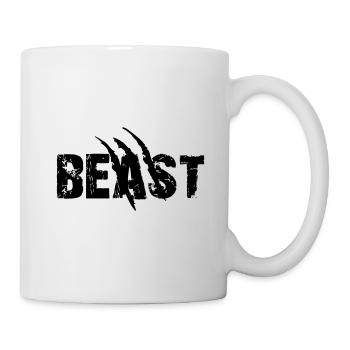 Beast - Tasse - Weiß - Rechts
