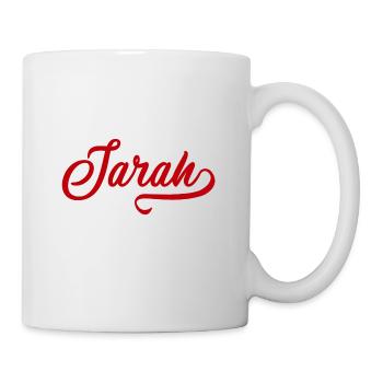 Sarah - Mug blanc - blanc - Droite