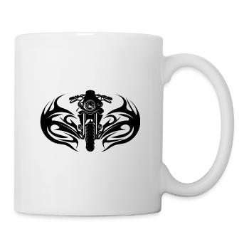 Style Splash Tattoo de course de moto - Mug blanc - blanc - Droite