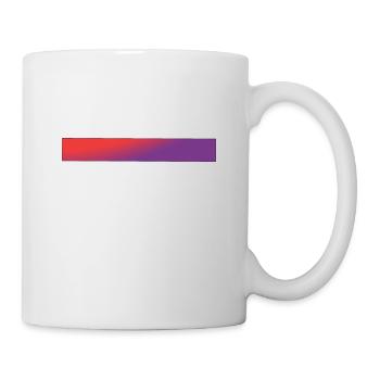Red & Purple Gradient Bars - Mug - white - Right