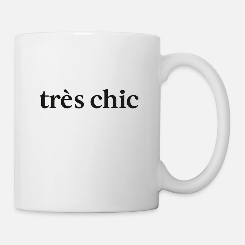 trés chic. Imprint - Mug - white