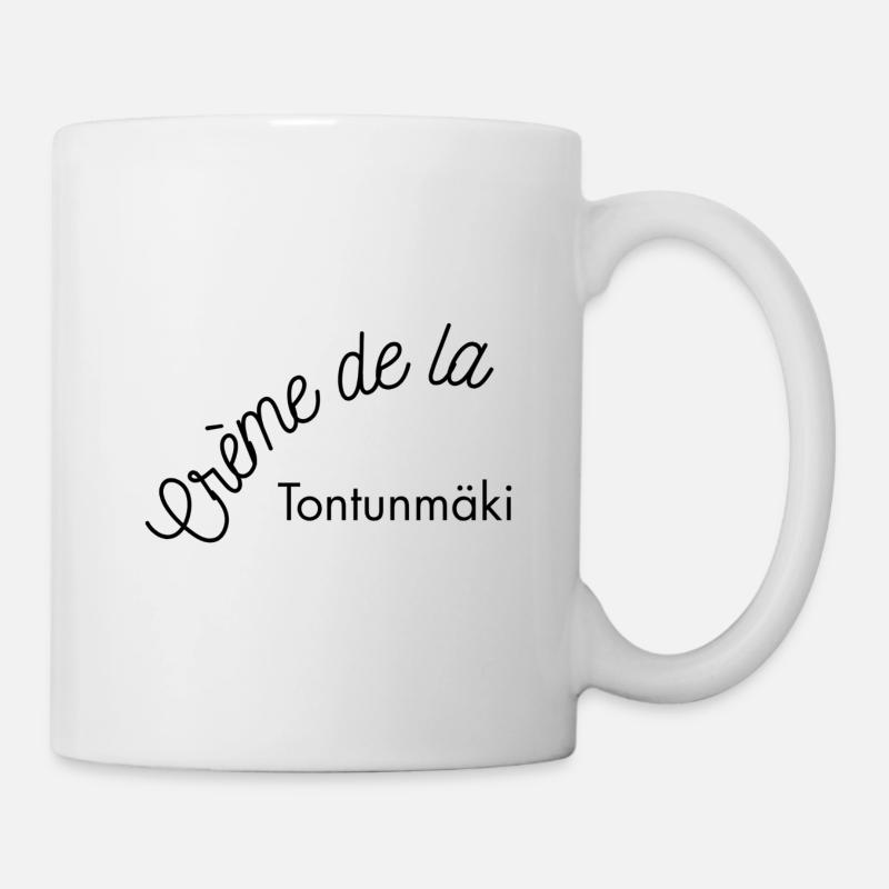 Crème de la Tontunmäki - Mug blanc - blanc