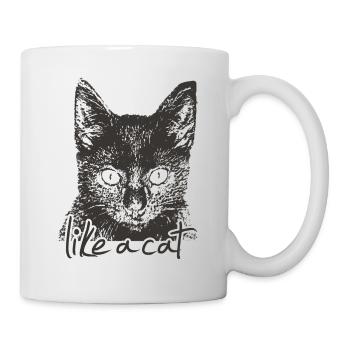chat - Mug blanc - blanc - Droite