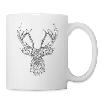 deer trait - Mug - white - Right