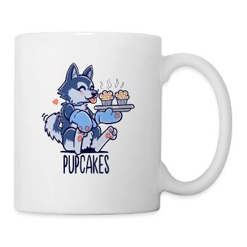 Je fais des Pupcakes - Mug blanc - blanc - Droite