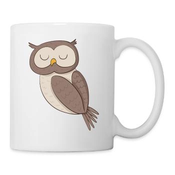 Bird Owl - Mug - white - Right