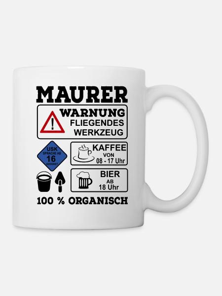 Bricklayer - Mug - white