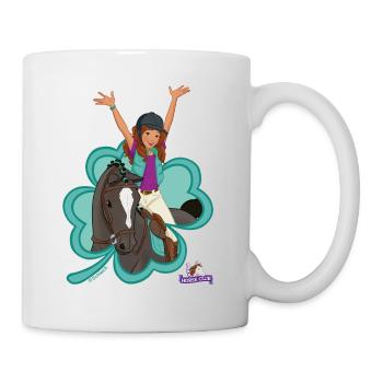 Schleich Horse Club Lisa & Storm Tasse - Tasse - Weiß - Rechts