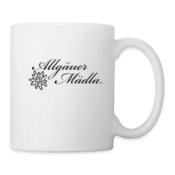 Allgäuer Mädla - Die Mädels aus dem Allgäu - Tasse - Weiß - Rechts