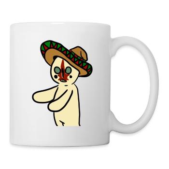 SCP 173 Sombrero - Mug blanc - blanc - Droite