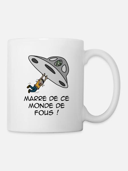 OVNI - Mug blanc - blanc