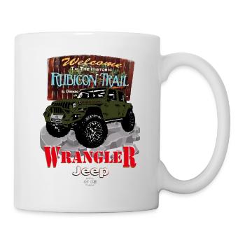 WRANGLER Rubicon Trail - Tasse - Weiß - Rechts