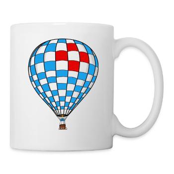 Hot-air balloon - Mug - white - Right