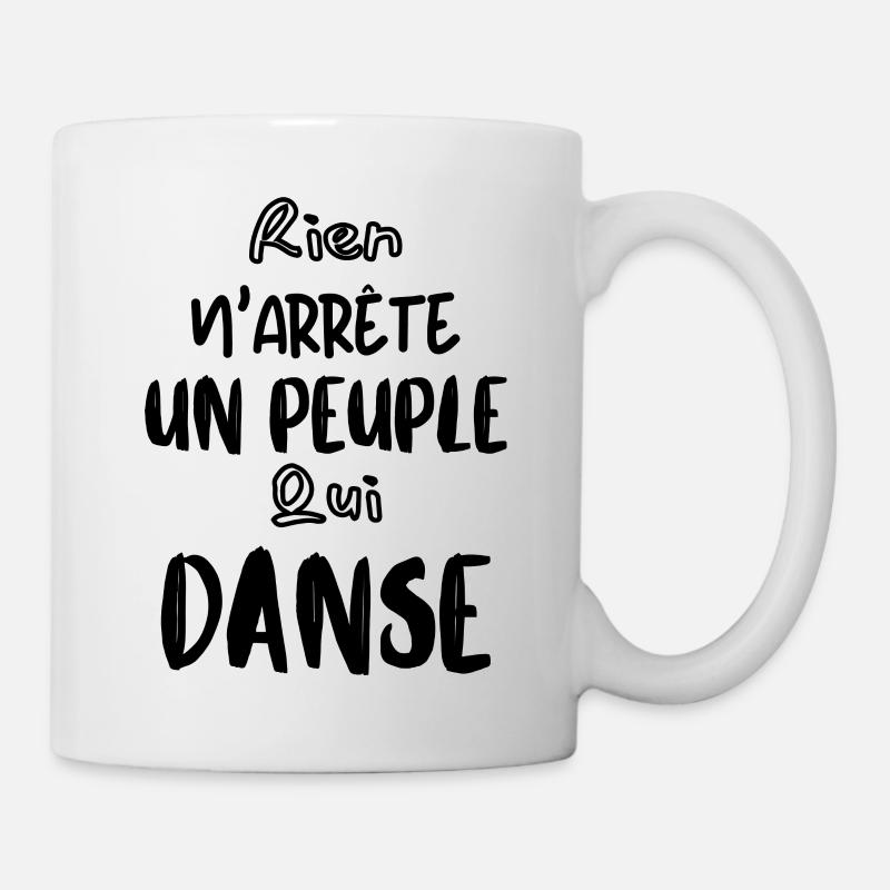Rien n'arrête - Mug blanc - blanc