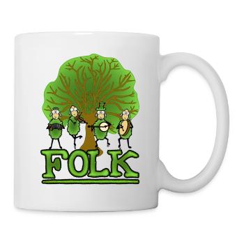 Irish Folk Band - Mug - white - Right
