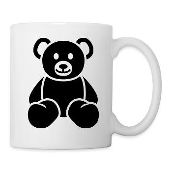Teddy bear bear - Mug - white - Right