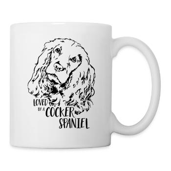 COCKER SPANIEL Dog Saying Dogs Saying Dogs - Mug - white - Right