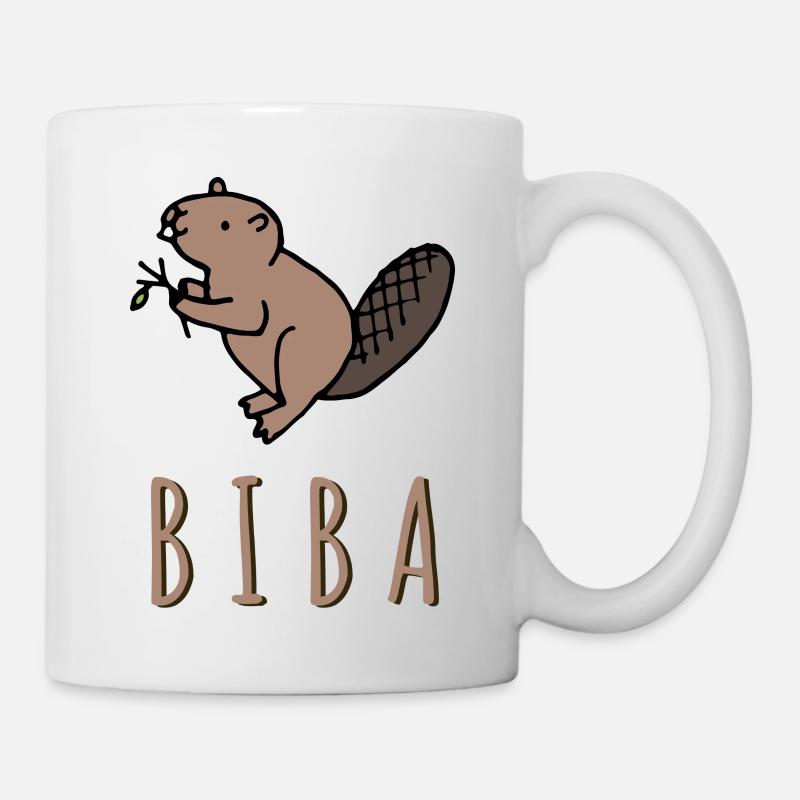 Biber - Tasse - Weiß