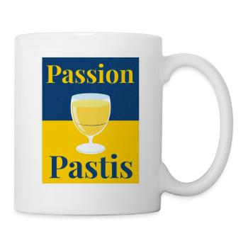 Passion Pastis - Pour les amoureux du pastaga - Mug blanc - blanc - Droite