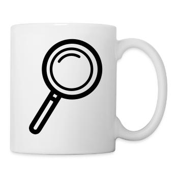 Magnifier Icon - Mug - white - Right