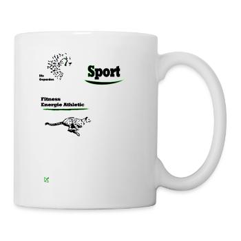 Sport - Tasse - Weiß - Rechts