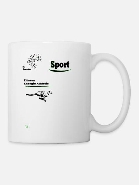 Sport - Tasse - Weiß