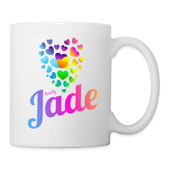 Jade - Tasse - Weiß - Rechts