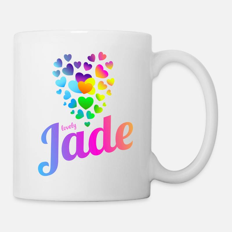 Jade - Mug blanc - blanc