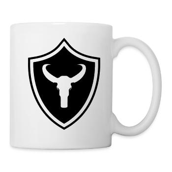 Bull Head Coat of Arms - Mug - white - Right