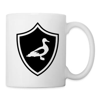 Ente Wappen - Tasse - Weiß - Rechts