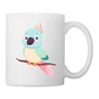Parrot Family Mother Baby T-Shirt - Mug - white - Right