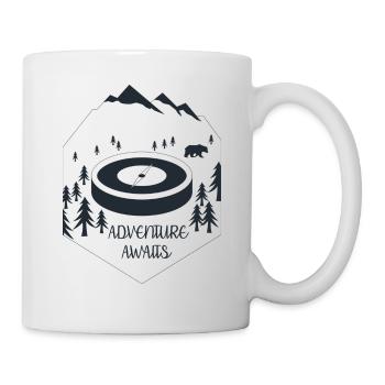 ADVENTURE AWAITS - Mug - white - Right