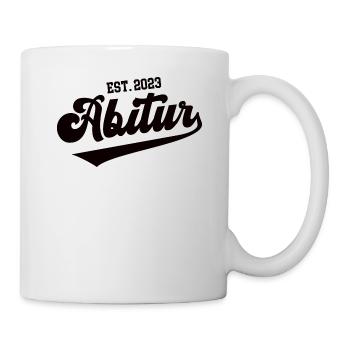 2023 Abitur Geschafft Abi Bestanden Schulabschluss - Tasse - Weiß - Rechts
