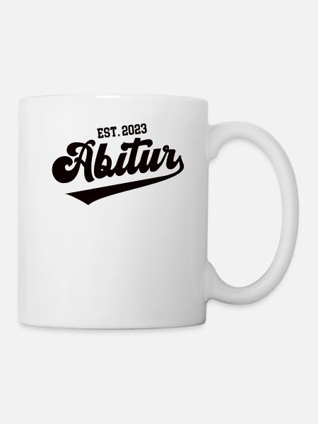 2023 Abitur Geschafft Abi Bestanden Schulabschluss - Tasse - Weiß