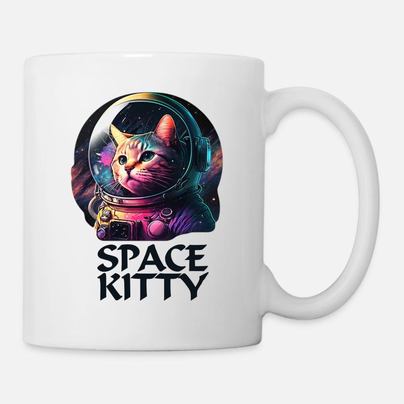 Space Kitty - Mug - white