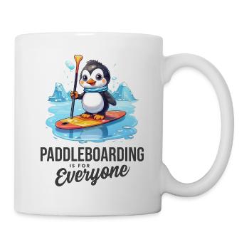 Le paddleboard est pour tout le monde - Mug blanc - blanc - Droite