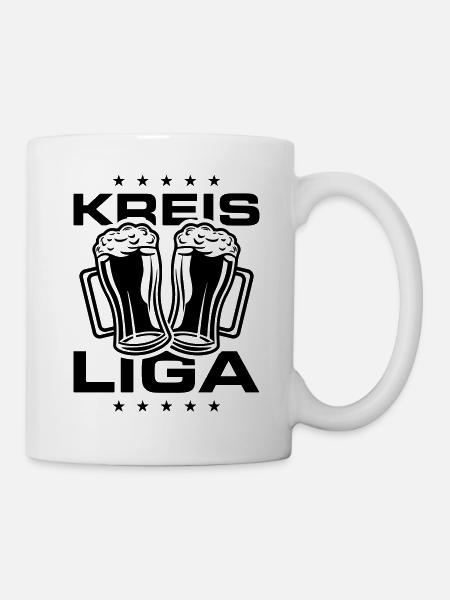 Kreis Liga - Tasse - Weiß