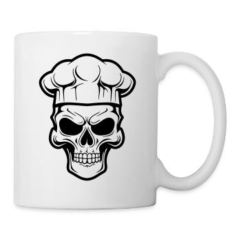 Chef Skeleton - Mug - white - Right