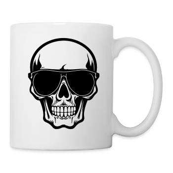 Skull Cool - Mug - white - Right
