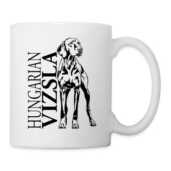 Hungarian Vizsla Portrait Dog Dogs Wilsigns - Mug - white - Right