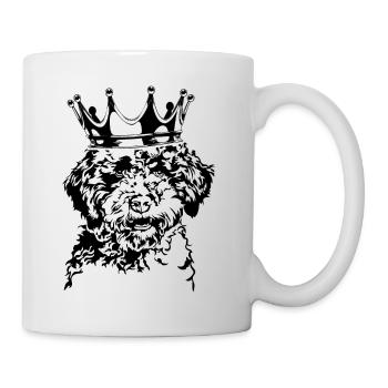 Lagotto Romagnolo Krone Hunde Hund Wilsigns - Tasse - Weiß - Rechts