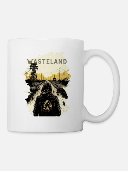 Lost in the Shadow of Destruction - Mug - white
