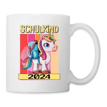 School Child 2024 Unicorn School School Student - Mug - white - Right